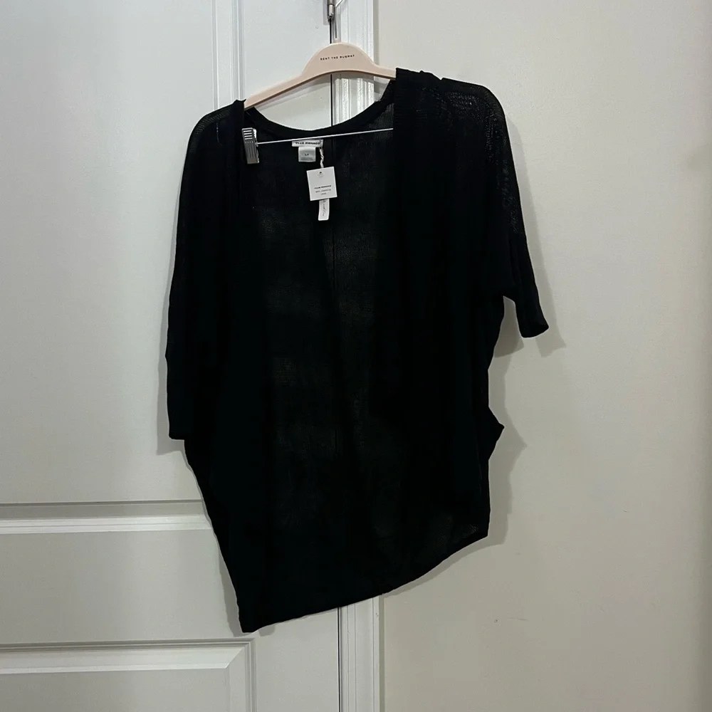 NWT Club Monaco Black Aurelie Sweater Size Small $170